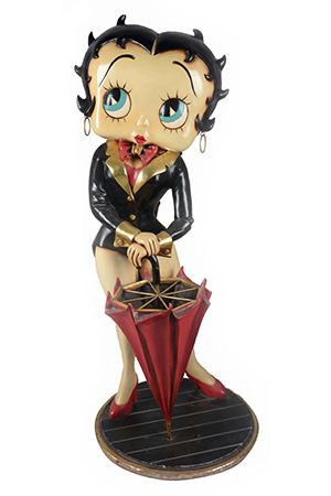 Betty Boop With Umbrella