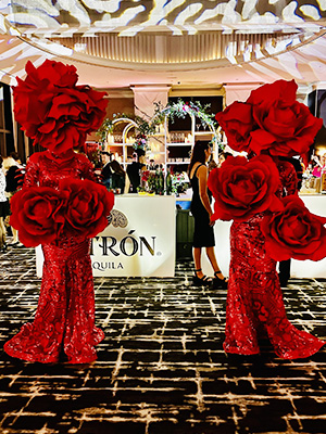 Red Rose Costume Characters