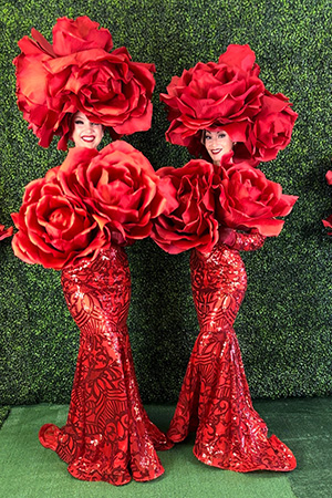 Red Rose Costume Characters