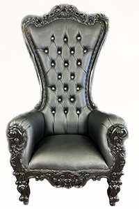 Black Throne Chair