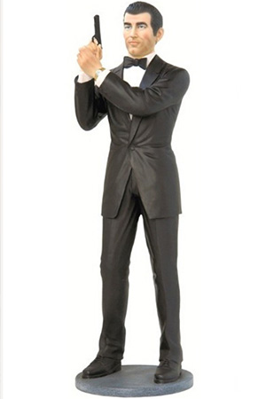 Life-Size Spy Statue