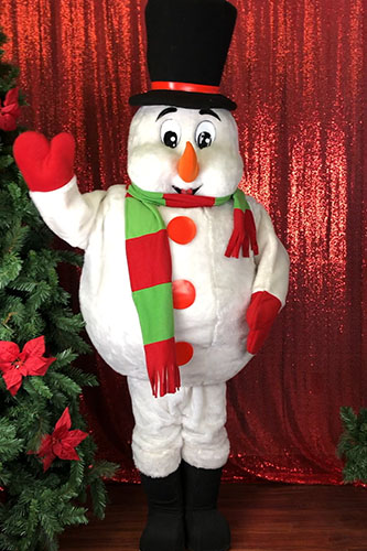 Snowman Mascot Character