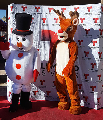 Snowman Mascot Character